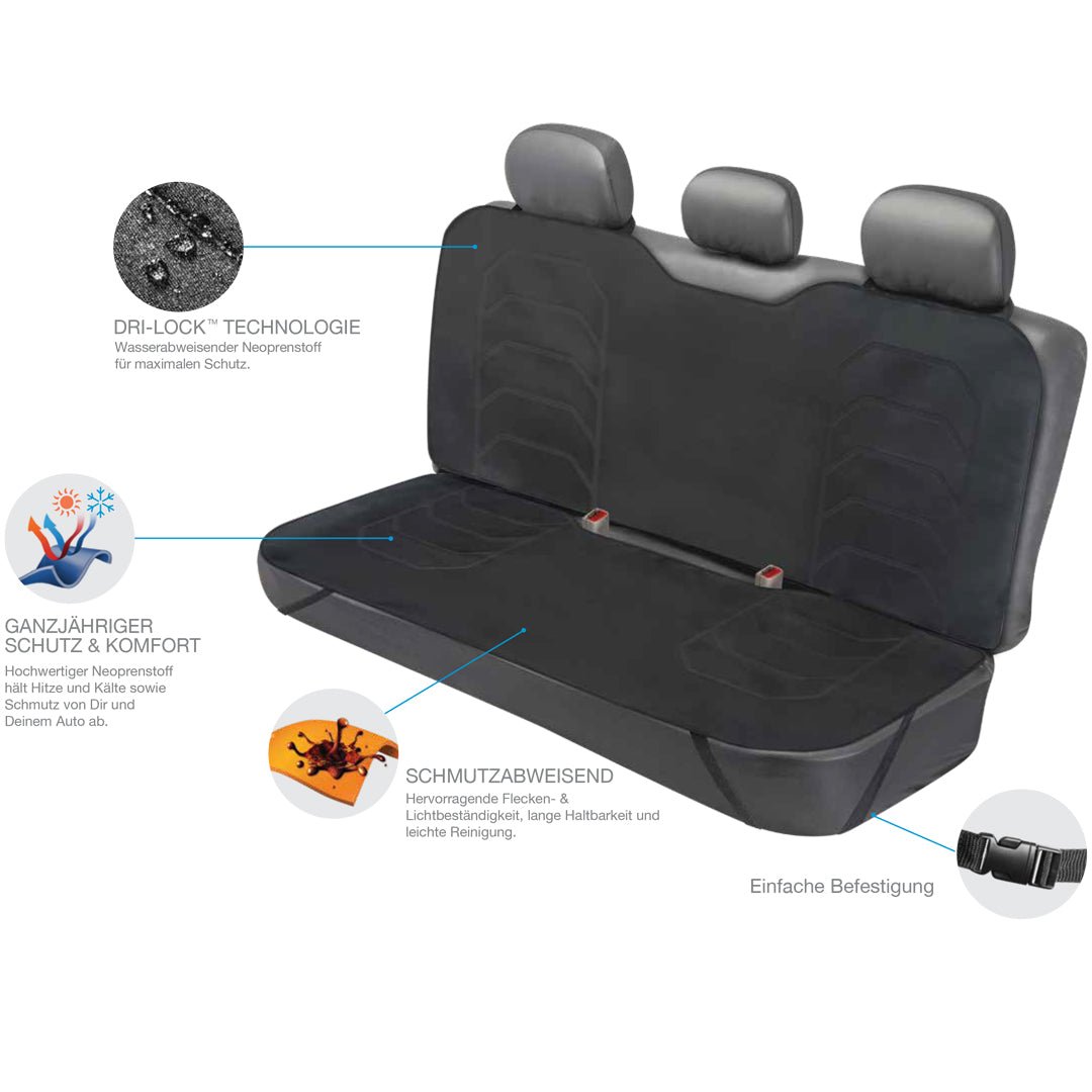 Spacecover® - spezielle, praktische Schutzdecke für den hinteren Stoßfänger  des Wagens. Ideal als Bedeckung im Kofferraum zum Schutz vor Verunreinigung.